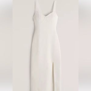 Abercrombie corset midi sweater dress